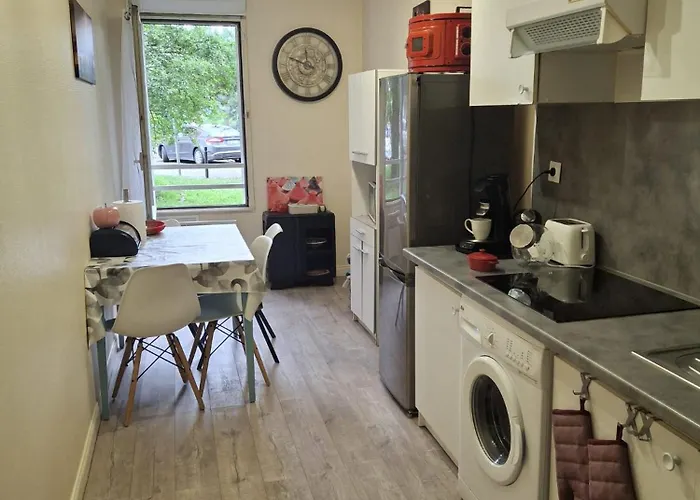Apartament Grand Avec Parking Gratuit Proche De La Cite De L'espace